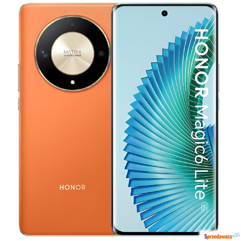 HONOR Magic 6 Lite 5G 8/256GB Pomarańczowy - Telefony komórkowe - Grodzisk Wielkopolski