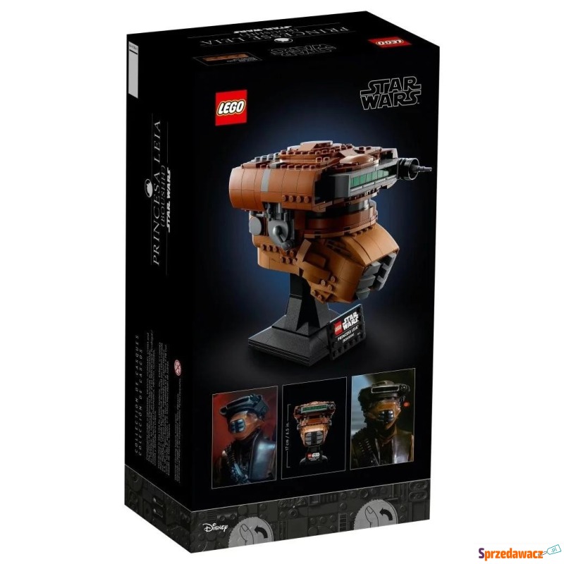 Klocki konstrukcyjne LEGO Star Wars 75351 Hełm... - Klocki - Koło