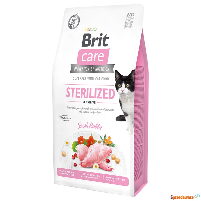 Brit Care Grain-Free Sterilized Sensitive - 7... - Karmy dla kotów - Inowrocław