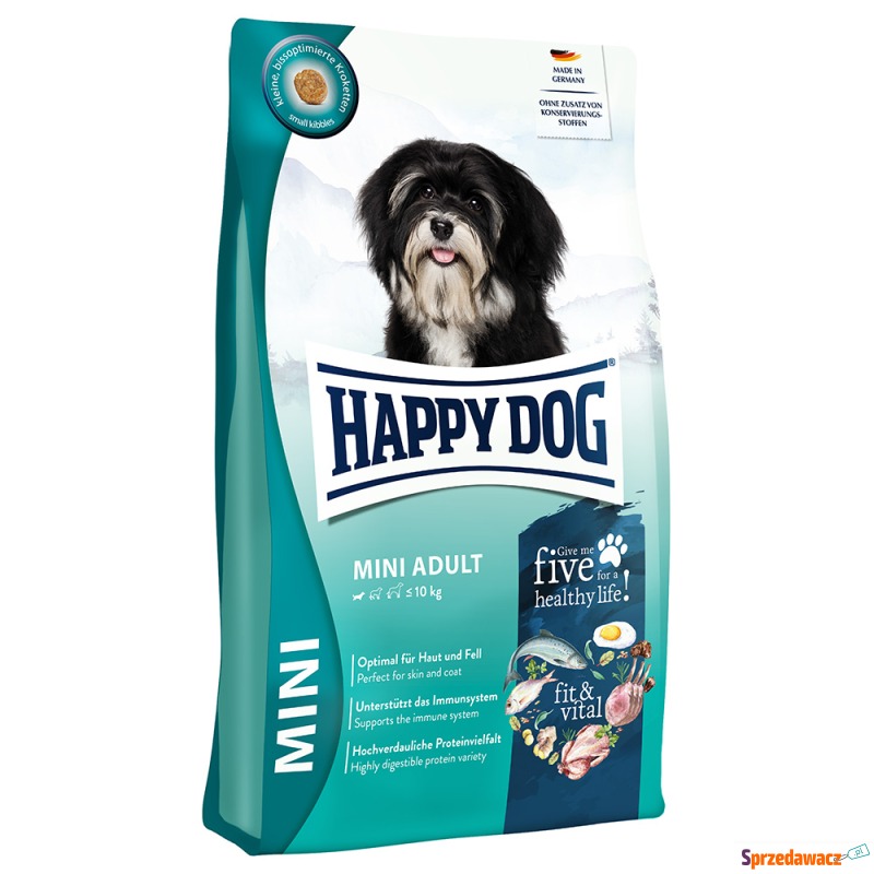 Happy Dog fit & vital Mini Adult - 2 x 4 kg - Karmy dla psów - Kędzierzyn-Koźle