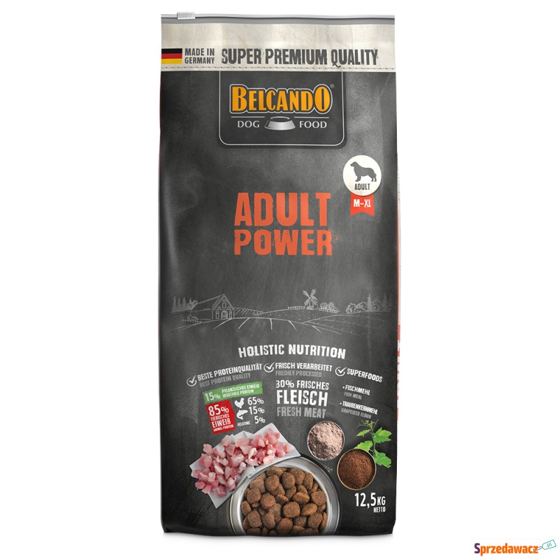 Belcando Adult Power - 12,5 kg - Karmy dla psów - Szczecinek