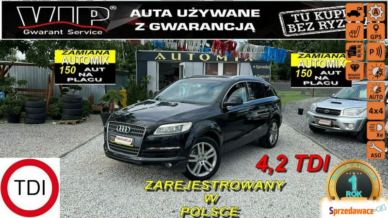 Audi Q7  SUV 2008,  4.2 diesel - Na sprzedaż za 49 900 zł - Świdnica