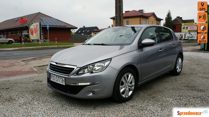 Peugeot 308  Hatchback 2017,  1.2 benzyna - Na sprzedaż za 43 700 zł - Ostrów Wielkopolski