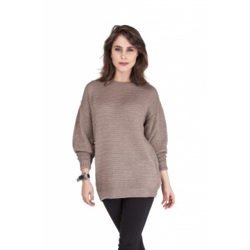 Sweter damski MKM Beatrix SWE 097 Mocca