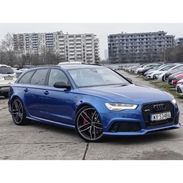 Audi RS6 2015 prod. 4.0benz 700KM ! KOMBNI ! QUATTRO ! 4X4 ! SALON PL! SERWIS ! BEZWYPADKOWY  !  F-V