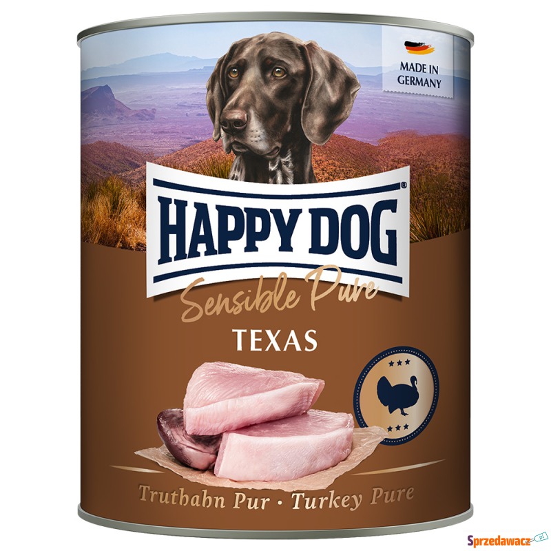 Happy Dog Sensible Pure, 6 x 800 g - Indyk - Karmy dla psów - Elbląg