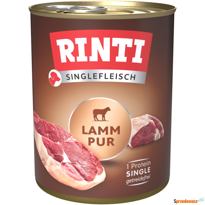 Megapakiet RINTI Singlefleisch, 24 x 800 g -... - Karmy dla psów - Olsztyn