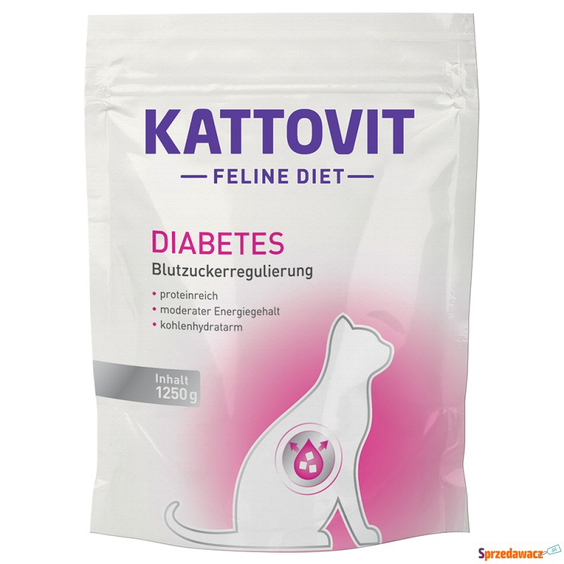 Kattovit Diabetes / Weight - 2 x 1,25 kg - Karmy dla kotów - Przemyśl