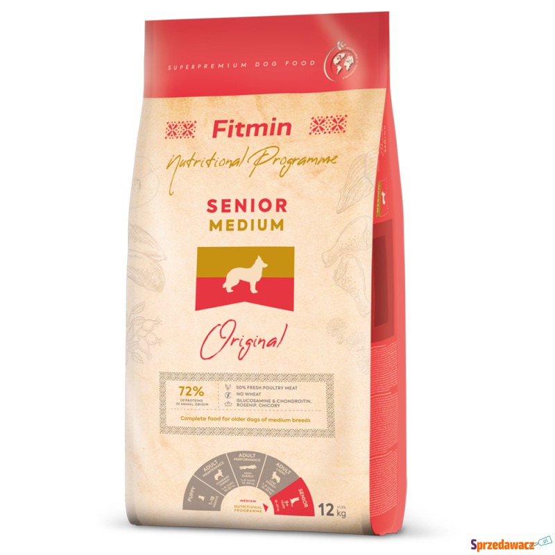 Fitmin Program Medium Senior - 12 kg - Karmy dla psów - Włocławek