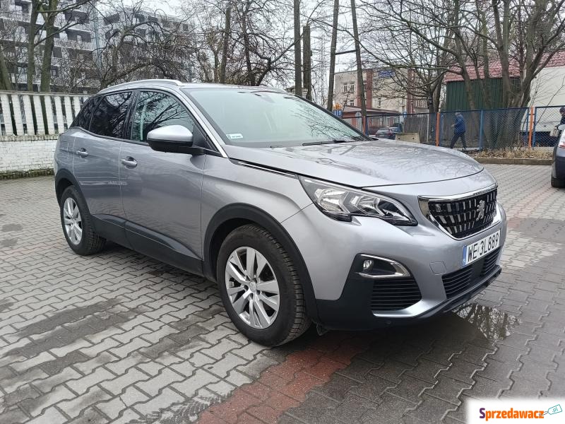 Peugeot 3008  Terenowy 2019,  1.5 diesel - Na sprzedaż za 72 900 zł - Warszawa