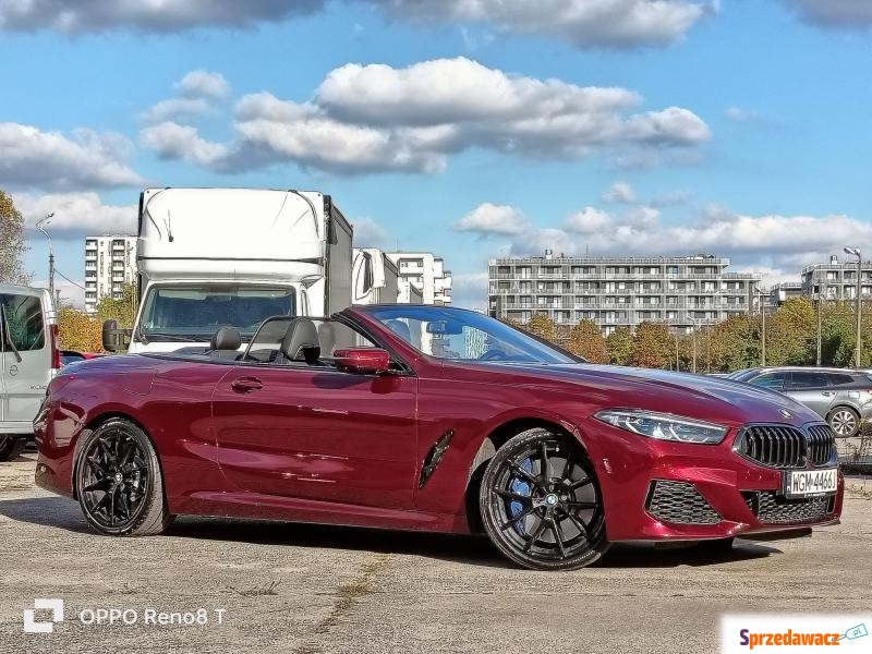 BMW Seria 8  Kabriolet 2020,  3.0 benzyna - Na sprzedaż za 399 999 zł - Warszawa