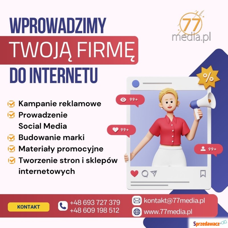 Przenieś swój biznes do internetu - wspólnie... - Reklama, marketing - Wrocław