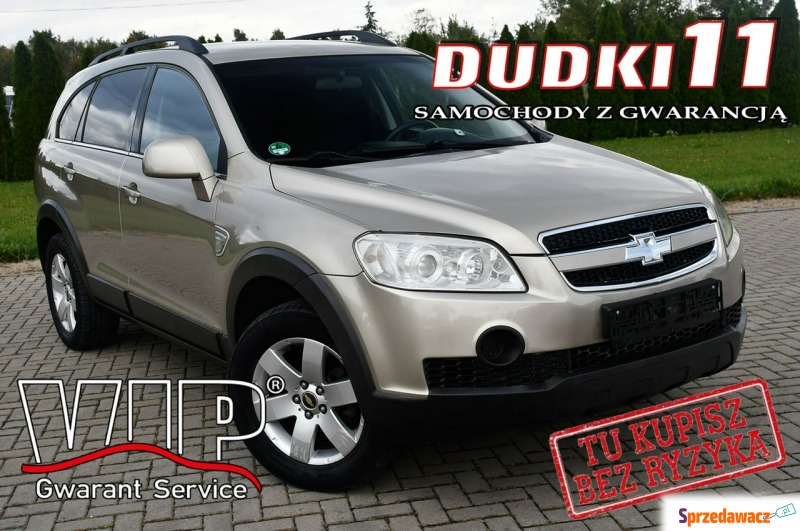 Chevrolet Captiva  SUV 2007,  2.4 benzyna+LPG - Na sprzedaż za 22 900 zł - Kutno