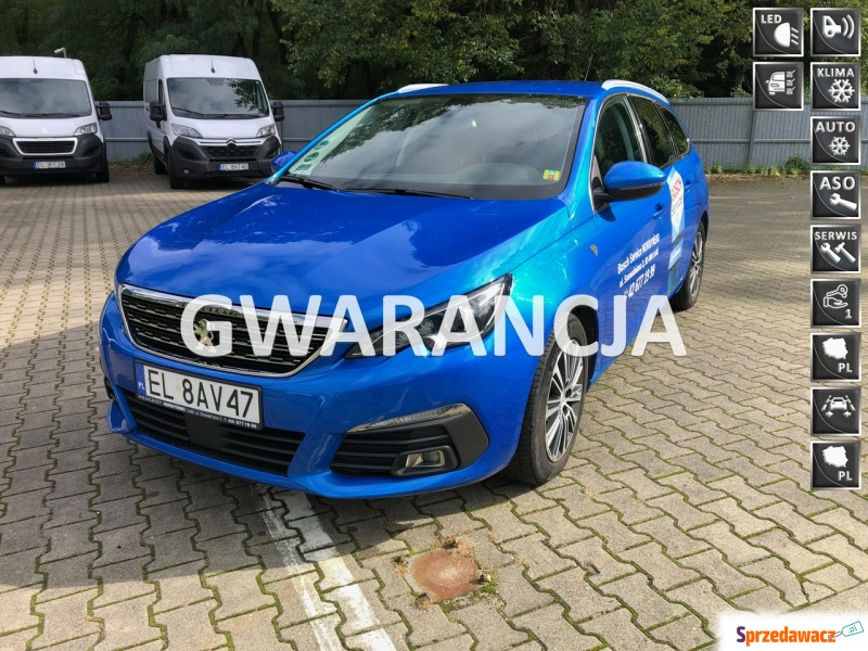 Peugeot 308 2020,  1.2 benzyna - Na sprzedaż za 54 900 zł - Łódź