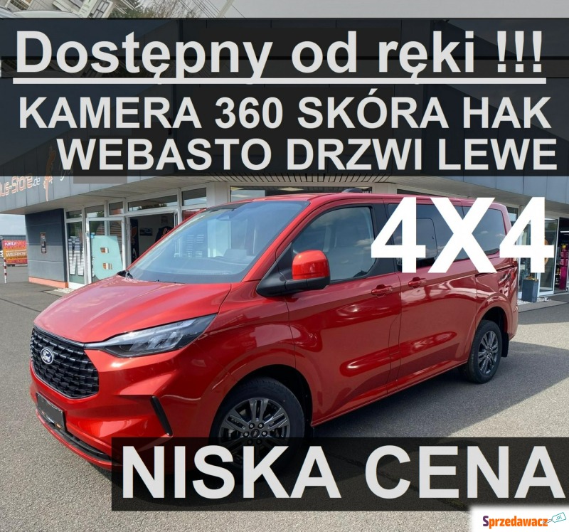 Ford Tourneo Custom  Minivan/Van 2024,  2.0 diesel - Na sprzedaż za 293 970 zł - Szczecinek