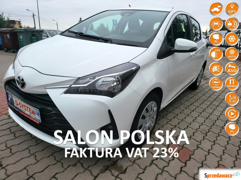 Toyota Yaris  Hatchback 2019,  1.5 benzyna - Na sprzedaż za 39 837 zł - Białystok