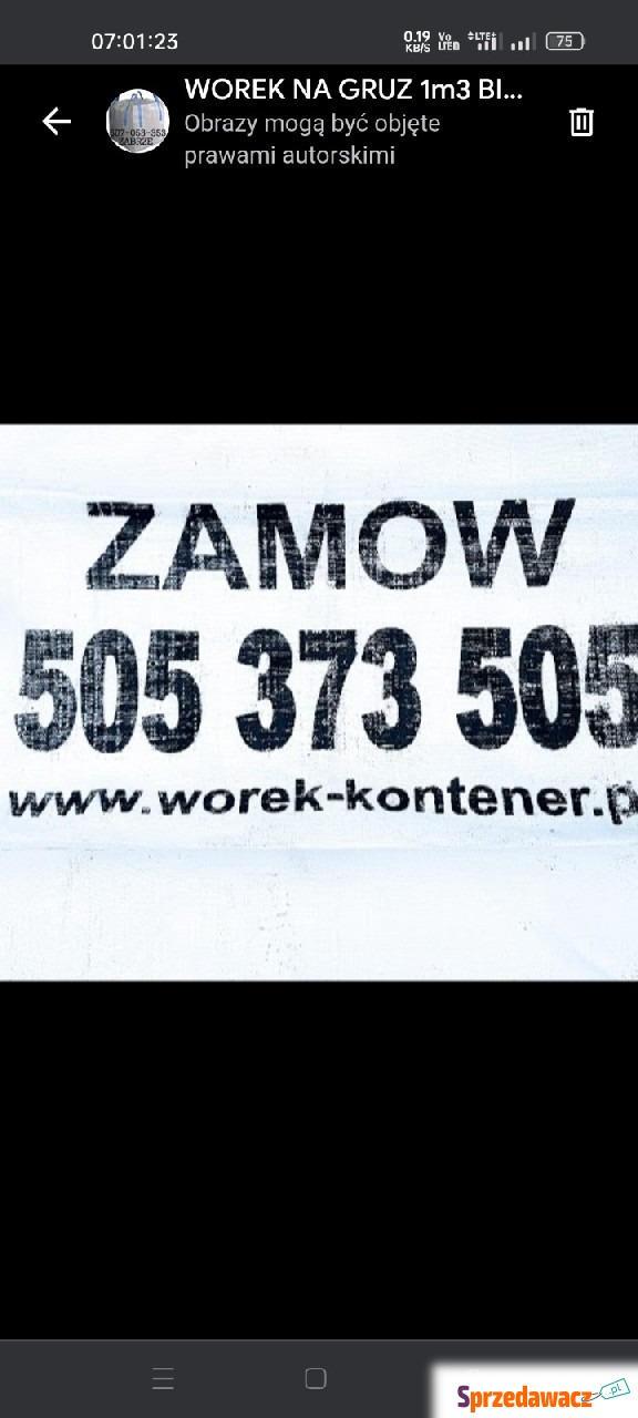 Worek-kontener.pl Big Bag 1m3 Na...
