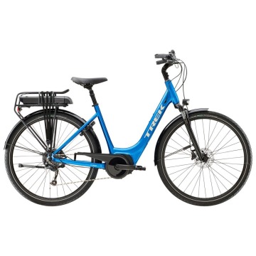 Trek Verve + 2 Lowstep 2023 300Wh Alpine Blue XS