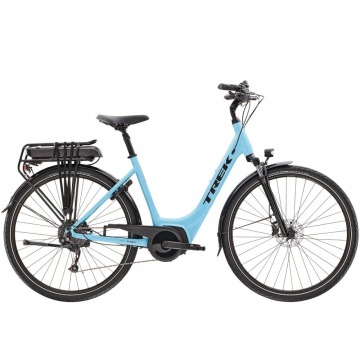 Trek Verve + 2 Lowstep 2023 500Wh Azure XS