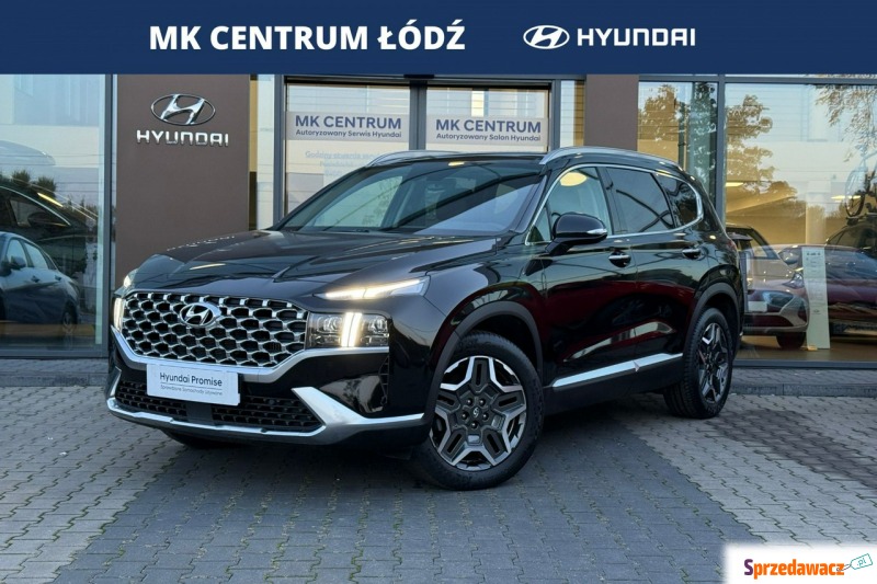 Hyundai Santa Fe - 1.6T-GDi HEV 4WD 230KM Platinum... - Samochody osobowe - Łódź