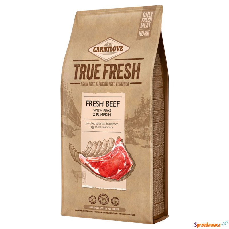 Carnilove True Fresh Adult, wołowina - 11,4 kg - Karmy dla psów - Słupsk