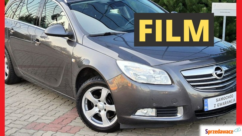 Opel Insignia - GWARANCJA * 1.6T 180KM benzyna... - Samochody osobowe - Warszawa