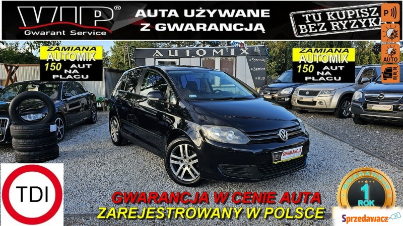 Volkswagen Golf Plus  Hatchback 2009,  2.0 diesel - Na sprzedaż za 21 900 zł - Świdnica