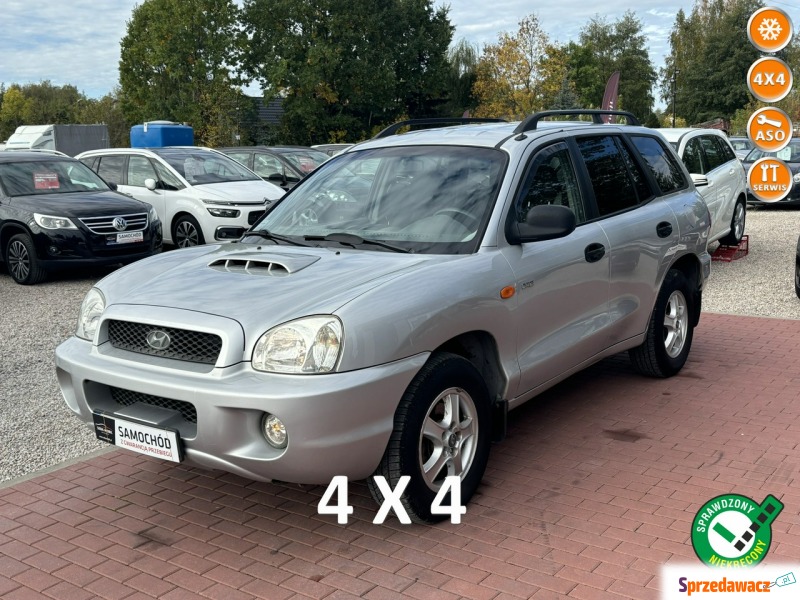 Hyundai Santa Fe  SUV 2002,  2.0 benzyna - Na sprzedaż za 11 800 zł - Międzyborów