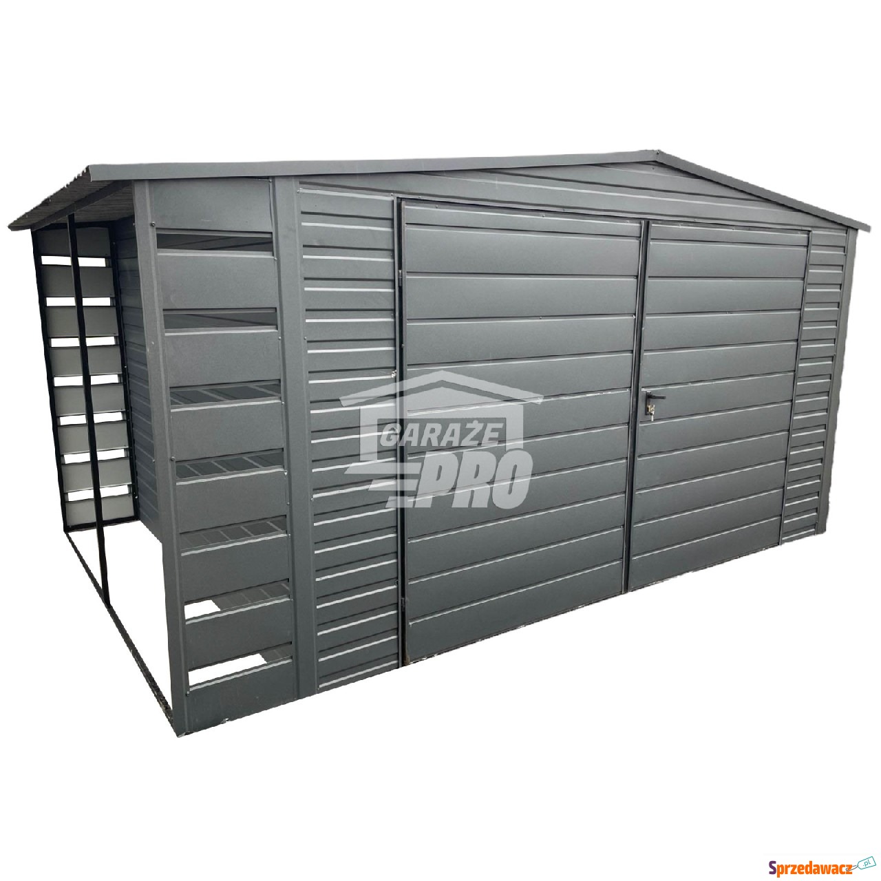 Domek Ogrodowy 4x3  + wiata an...