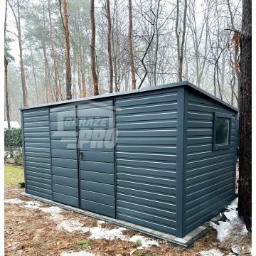 Domek ogrodowy - Schowek Garaż 5x2 - Brama dw... - Altany, domki, namioty - Bydgoszcz - zdjęcie 4