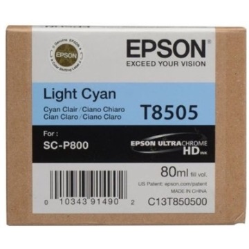 Tusz Oryginalny Epson T8505 (C13T850500) (Jasny błękitny) - DARMOWA DOSTAWA w 24h