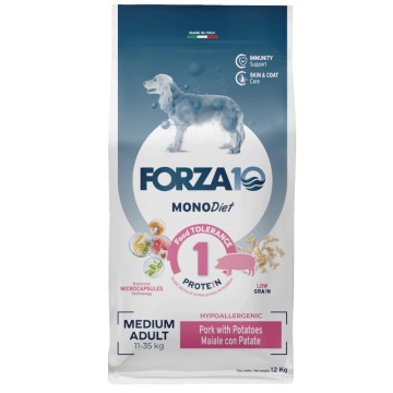 Forza 10 Medium Diet Low Grain, wieprzowina - 2 x 12 kg