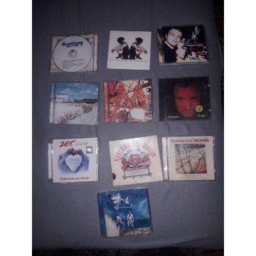 Płyty CD z muzyką różnych rodzajów