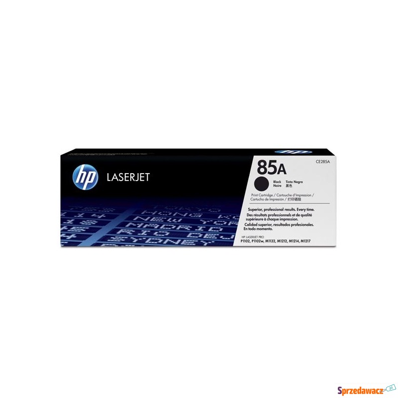 Oryginalny toner HP 85A czarny (CE285A) - Tusze, tonery - Ostrowiec Świętokrzyski