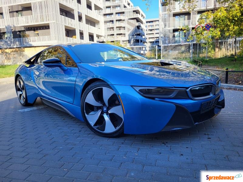 BMW i8  Coupe/Sportowy 2016,  1.5 benzyna - Na sprzedaż za 179 999 zł - Warszawa