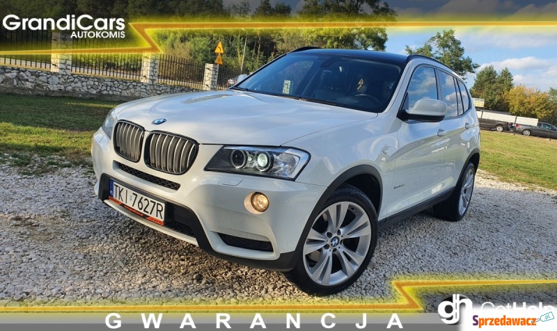 BMW X3  SUV 2012,  3.0 diesel - Na sprzedaż za 58 400 zł - Chmielnik