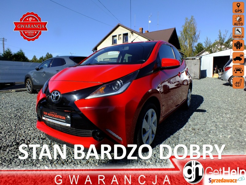 Toyota Aygo  Hatchback 2016,  1.0 benzyna - Na sprzedaż za 33 500 zł - Pogwizdów