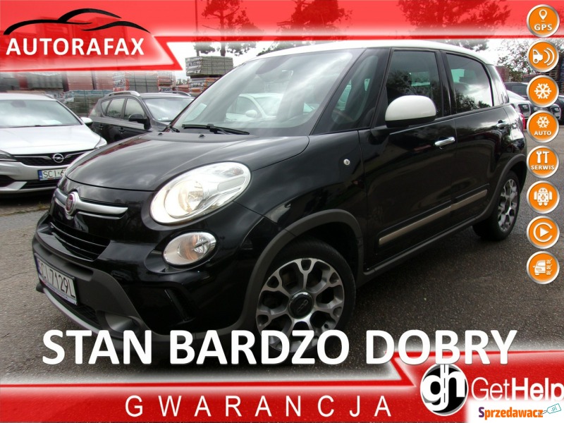 Fiat 500L - Klimatronic 2-strefowy, Parktronic,... - Samochody osobowe - Cieszyn