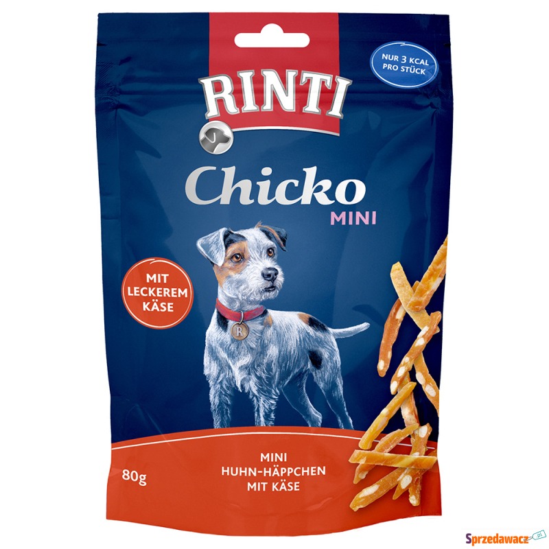 RINTI Chicko Mini -  Kurczak i ser, 80 g - Przysmaki dla psów - Częstochowa