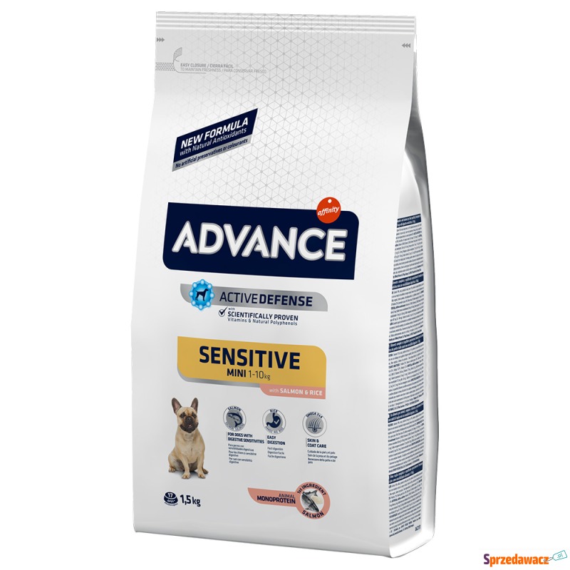 Advance Mini Sensitive - 1,5 kg - Karmy dla psów - Sosnowiec