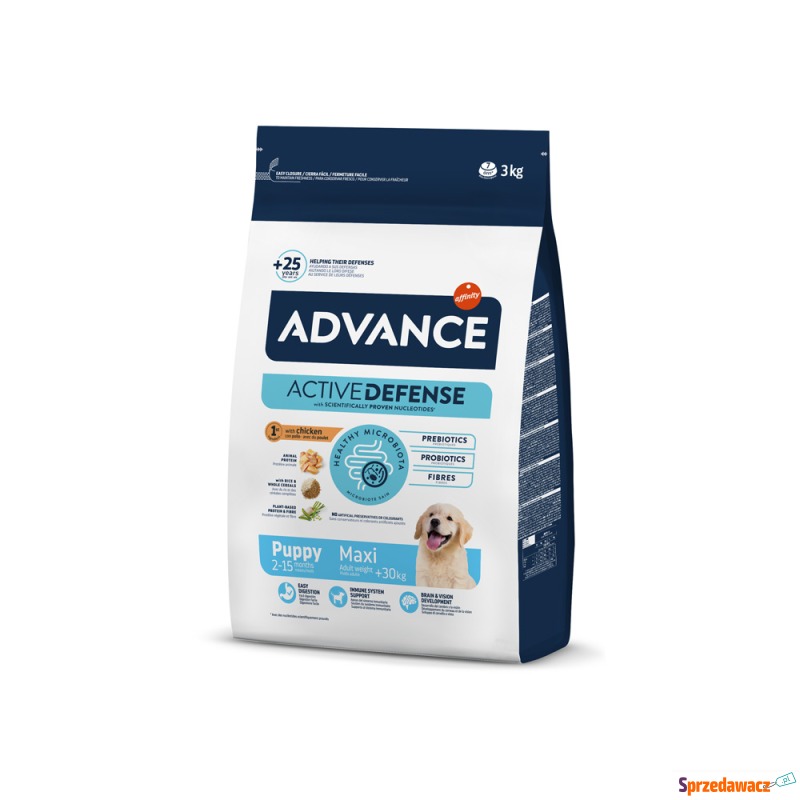 Advance Maxi Puppy Protect - 3 kg - Karmy dla psów - Orzesze