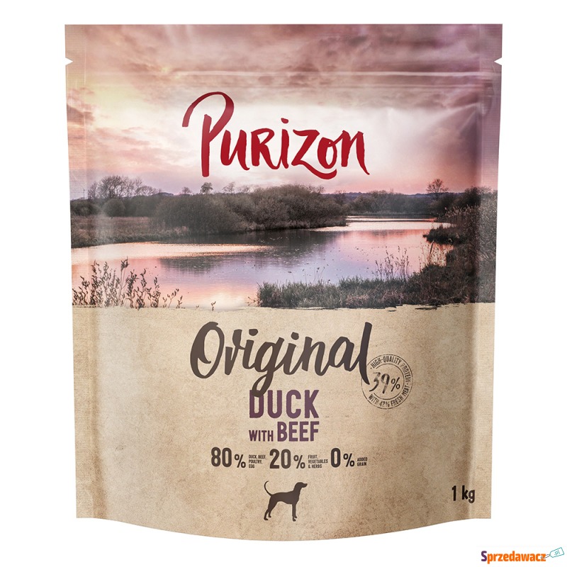 Purizon Adult, kaczka i wołowina - 1 kg - Karmy dla psów - Reguły