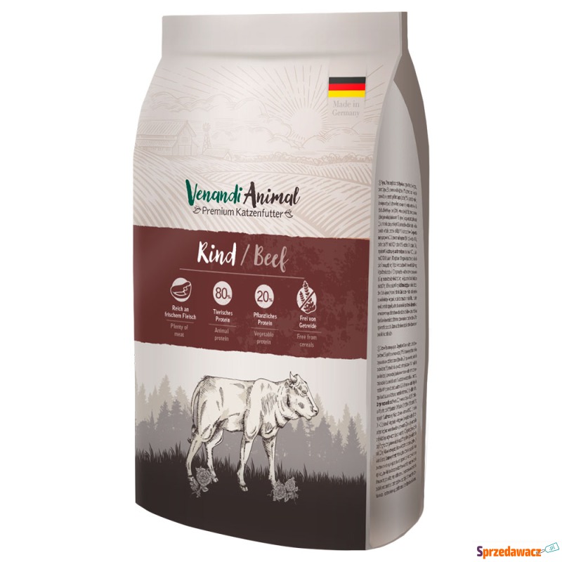 Venandi Animal Wołowina - 1,5 kg - Karmy dla kotów - Zamość