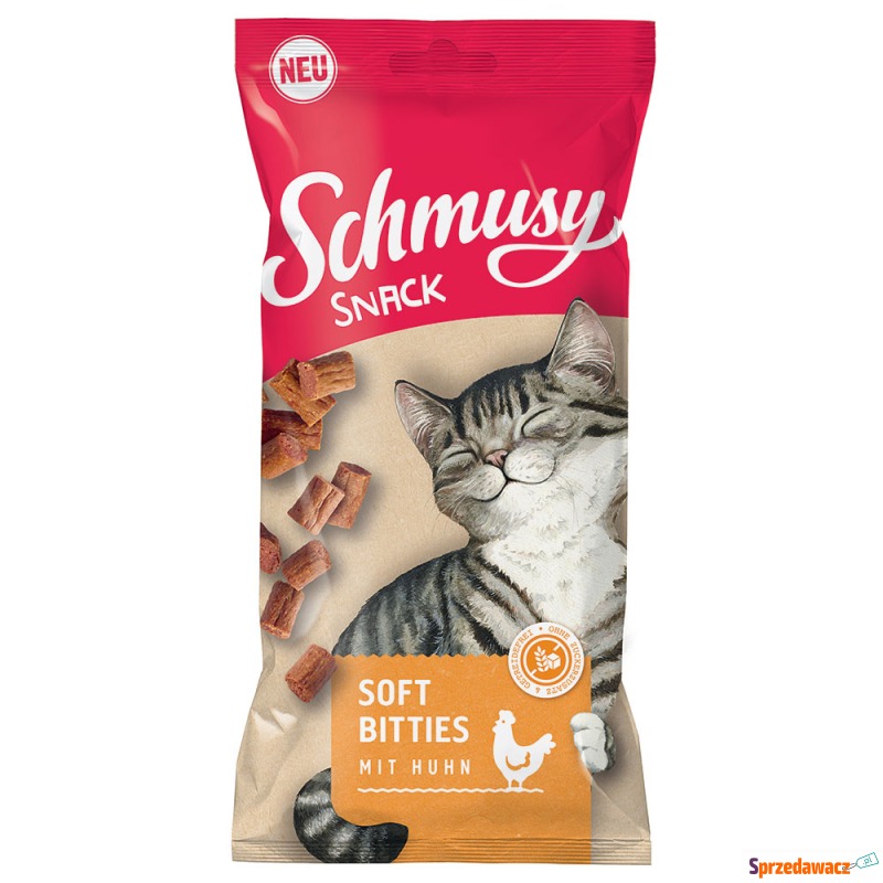 Schmusy Snack Soft Bitties, przysmaki dla kota... - Przysmaki dla kotów - Nowy Sącz