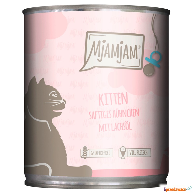 MjAMjAM Kitten, 6 x 800 g - Soczysty kurczak z... - Karmy dla kotów - Kielce