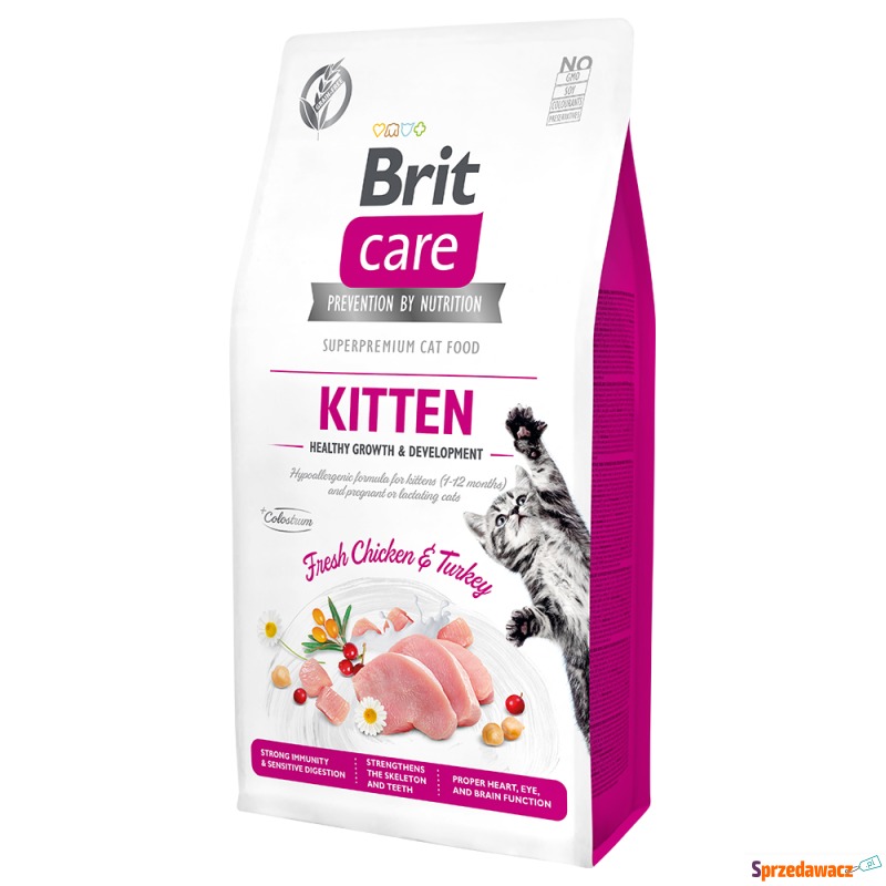 Brit Care Grain-Free Kitten Healthy Growth &... - Karmy dla kotów - Jastarnia