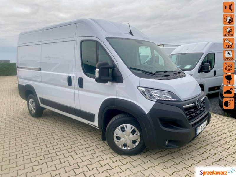 Opel Movano - SALON PL / 2,2 - 165KM / koła 16... - Dostawcze i ciężarowe - Leszno