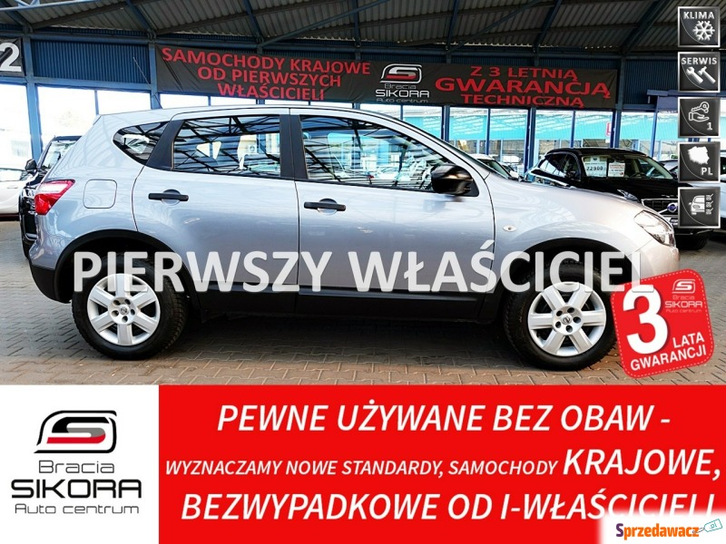 Nissan Qashqai - TYLKO 97tyś KM 1-WŁAŚCICIEL... - Samochody osobowe - Mysłowice