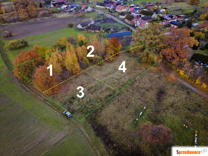 Działka budowlana na sprzedaż, 1100m², Ostrowąsy - Działki na sprzedaż - Ostrowąsy