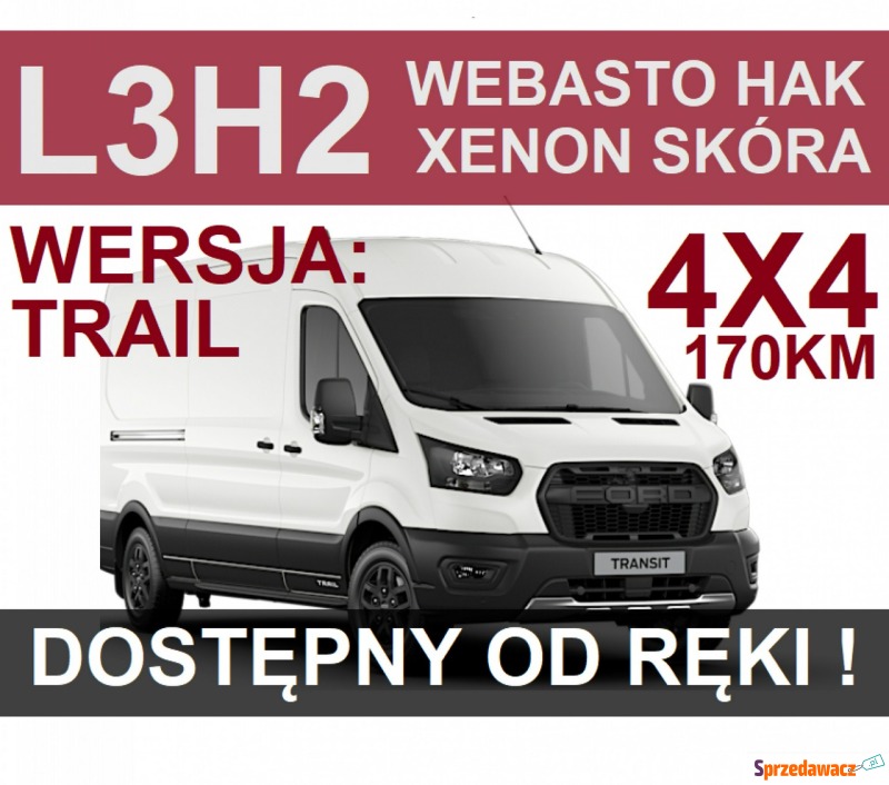 Ford Transit 2024,  2.0 diesel - Na sprzedaż za 176 900 zł - Szczecinek